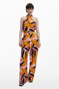 Desigual Floral Print Trousers