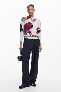 Desigual Floral Sweater M. Christian Lacroix