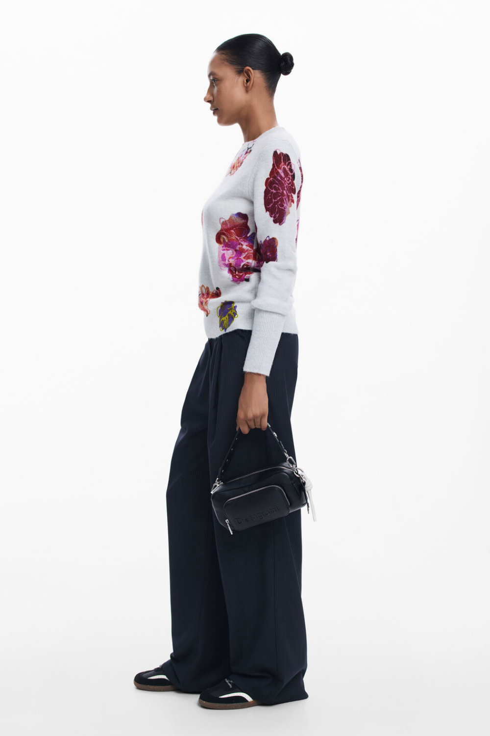 Desigual Floral Sweater M. Christian Lacroix