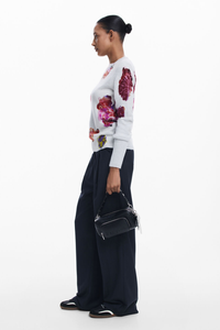 Desigual Floral Sweater M. Christian Lacroix