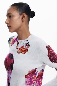 Desigual Floral Sweater M. Christian Lacroix