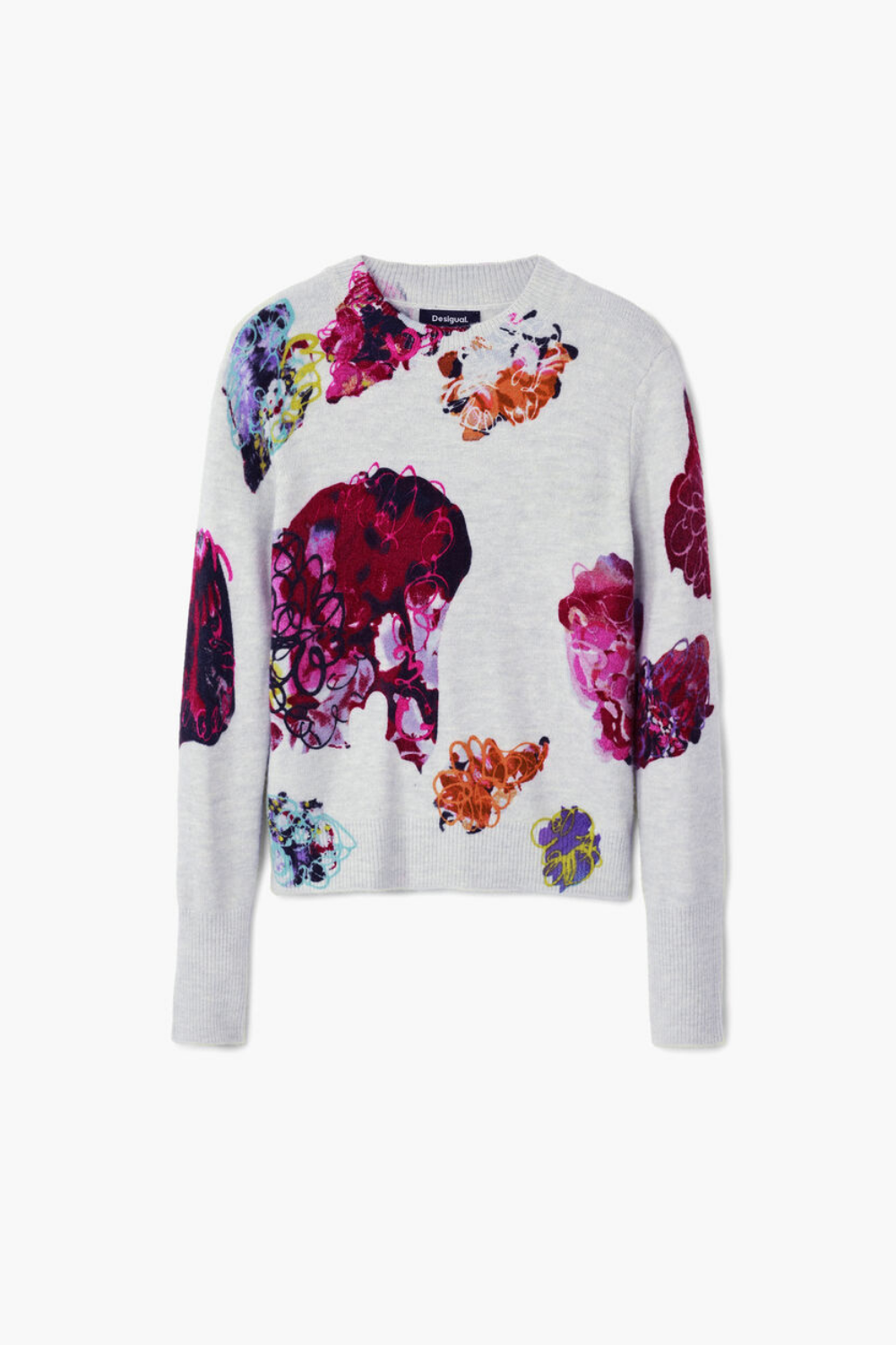 Desigual Floral Sweater M. Christian Lacroix