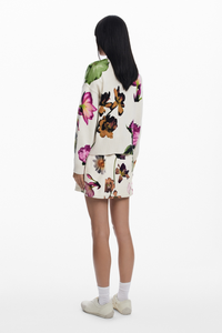 Desigual Floral Print Cardigan