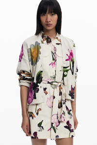 Desigual Floral Print Cardigan