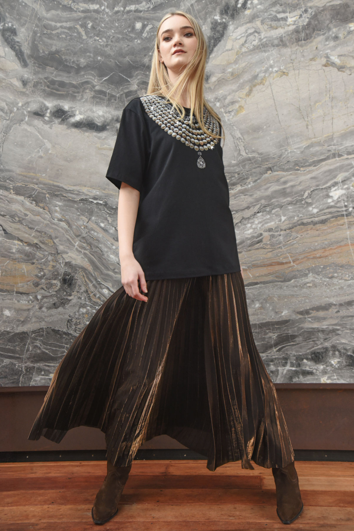 Curate Forever Long Skirt Bronze Pre-Order