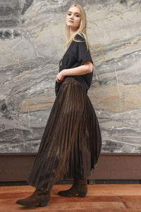 Curate Forever Long Skirt Bronze Pre-Order