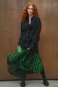 Curate Forever Long Skirt Green Pre-Order