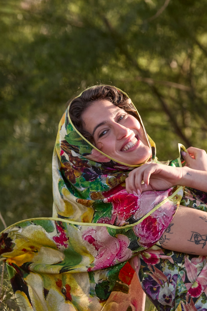 Circular by M.A.Dainty Garland Scarf Blooms
