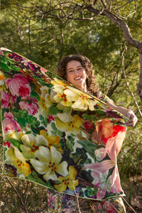 Circular by M.A.Dainty Garland Scarf Blooms