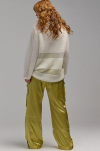 Dref by D Gelso Knit Winter White