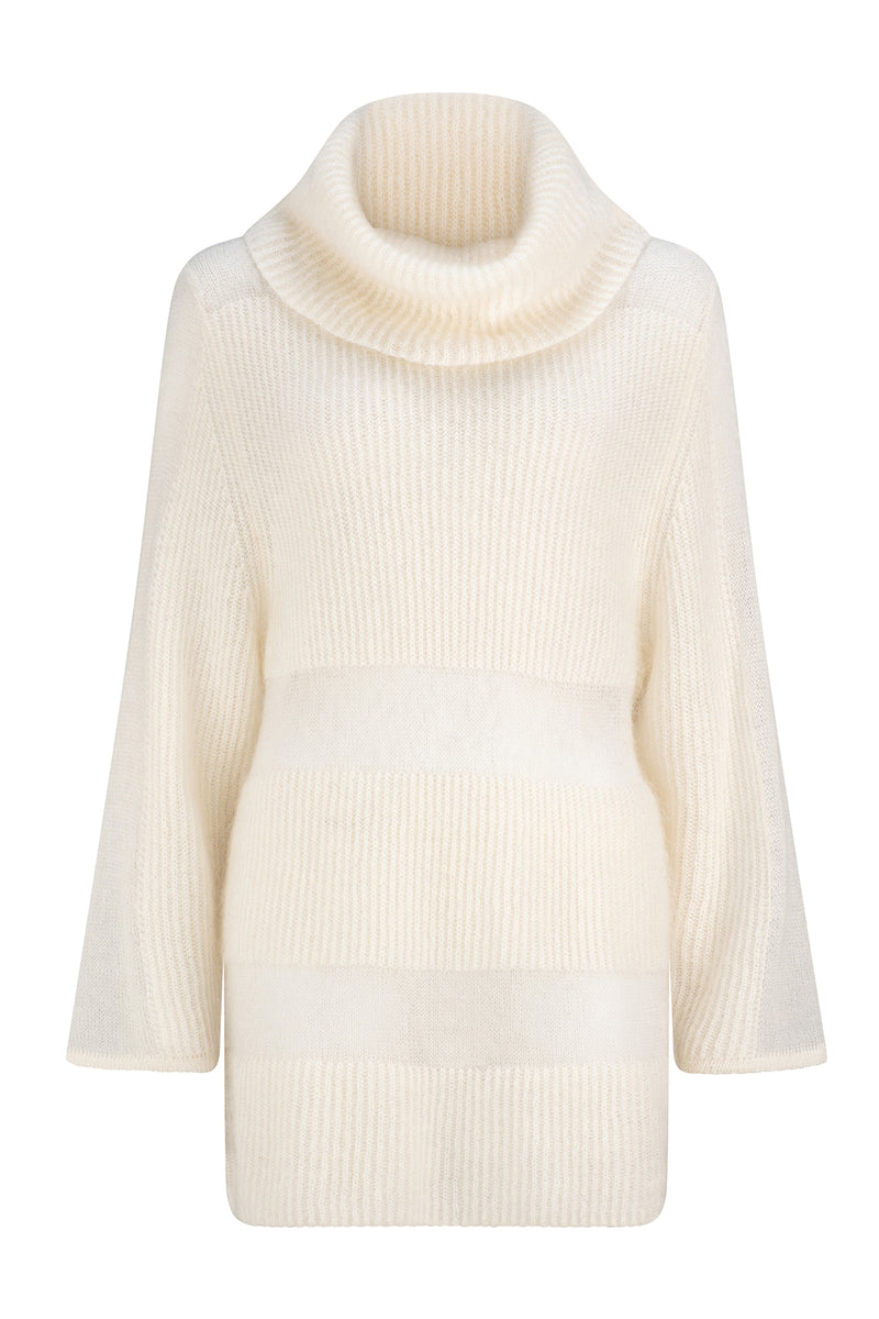 Dref by D Gelso Knit Winter White