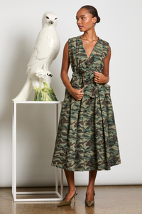 M.A.Dainty Gina Dress Camo