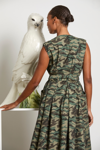 M.A.Dainty Gina Dress Camo