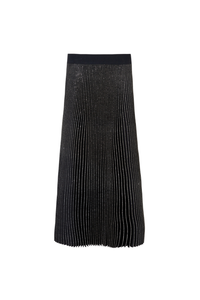 Coop Taken Gliterally Skirt Black Silver Pre-Order