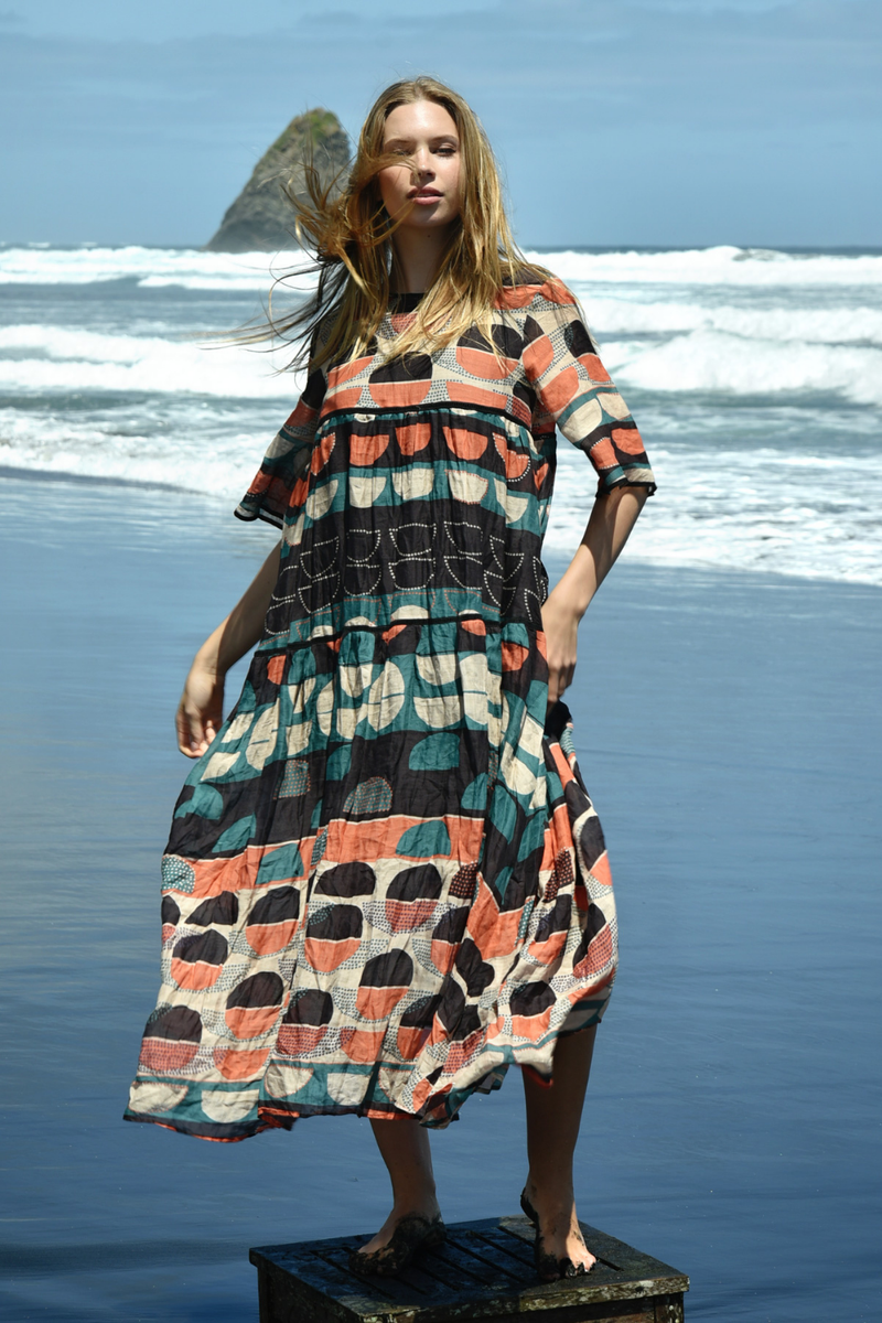 Cooper Great Plains Dress Multi Spot Pre-Order