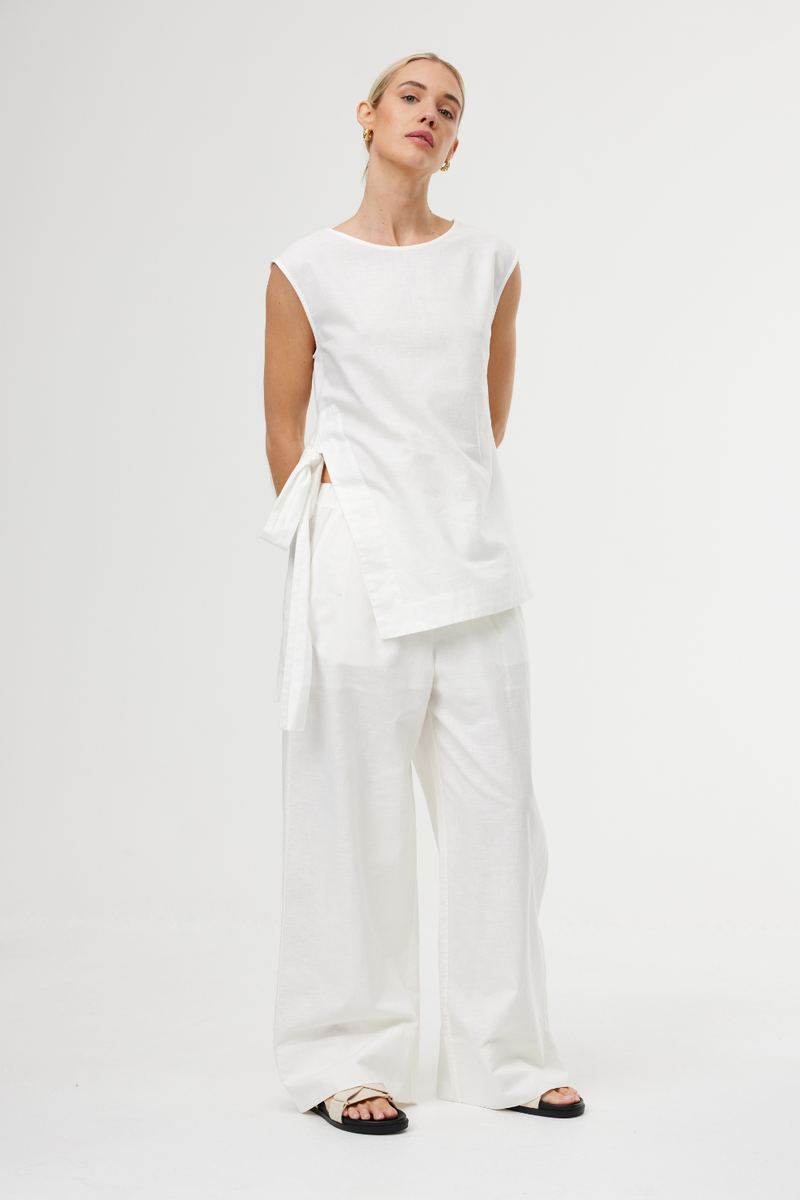 Kinney Hampton Pant Ivory