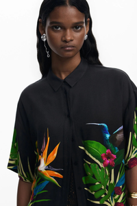 Desigual Hawaiian Shirt