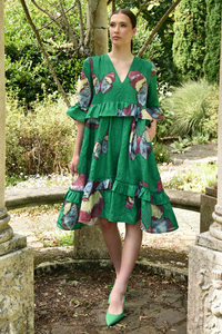 Curate Head To Toe Dress Green