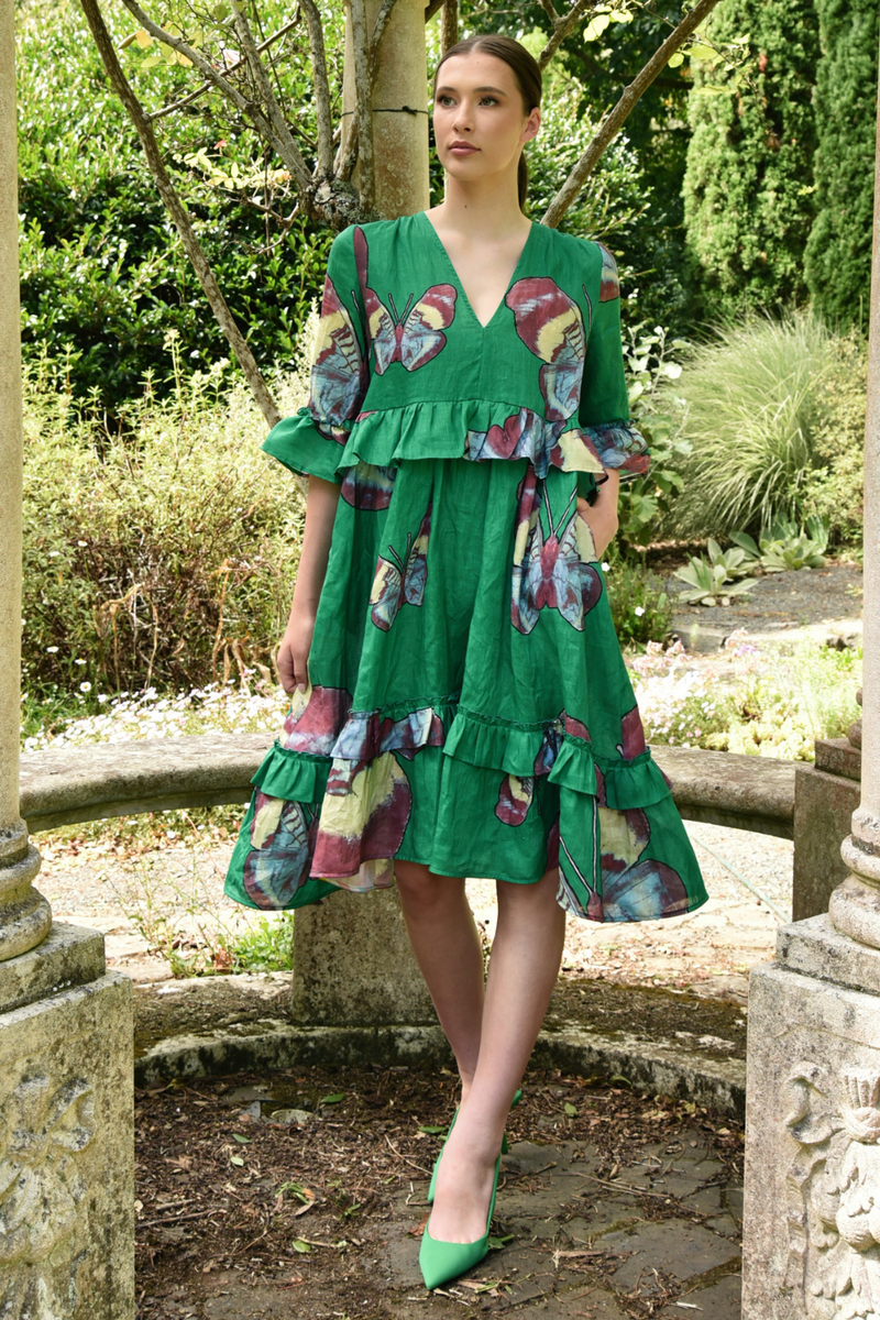Curate Head To Toe Dress Green