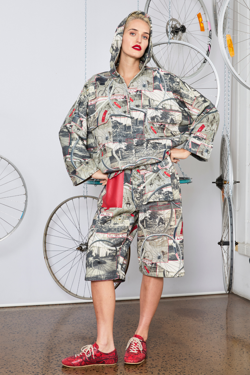Circular by M.A.Dainty Helmet Hoodie Trick Cyclist