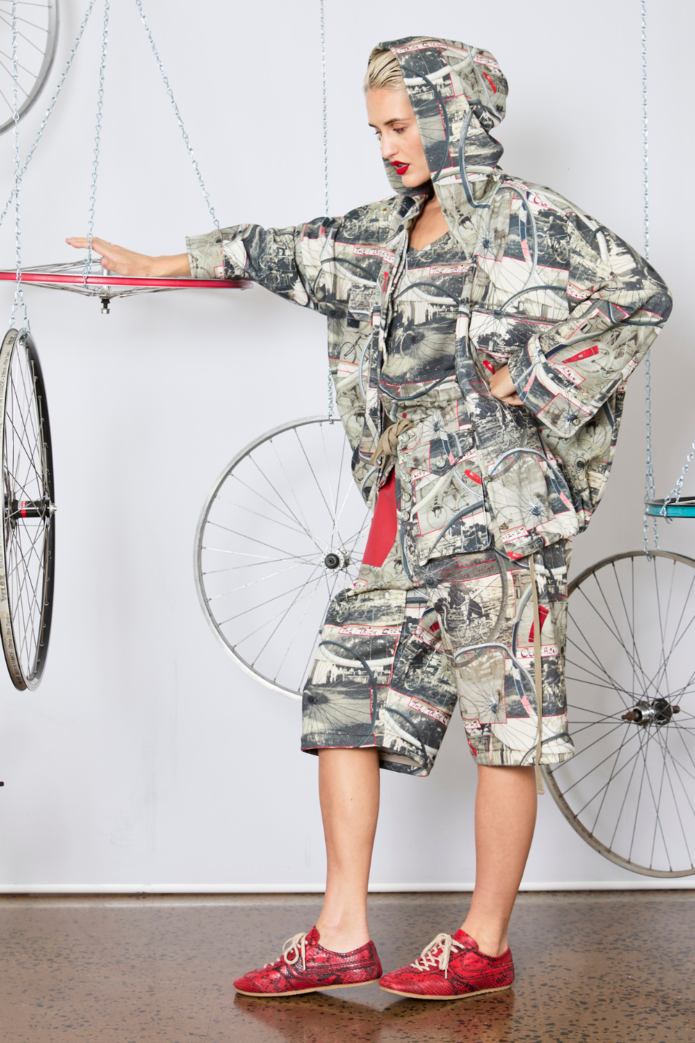 Circular by M.A.Dainty Helmet Hoodie Trick Cyclist
