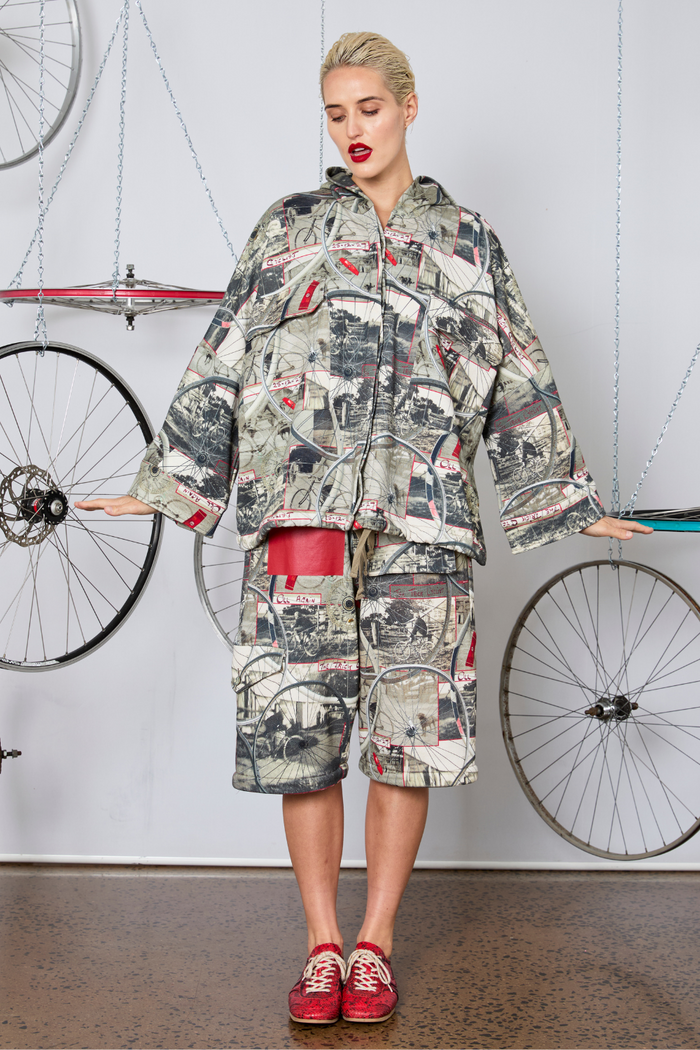 Circular by M.A.Dainty Helmet Hoodie Trick Cyclist