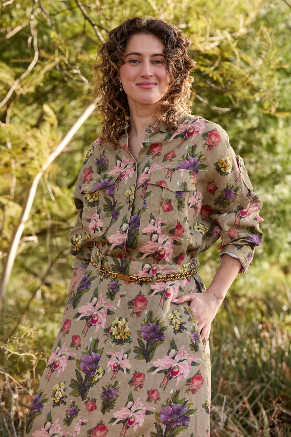 Circular by M.A.Dainty Holly Shirt Botanist