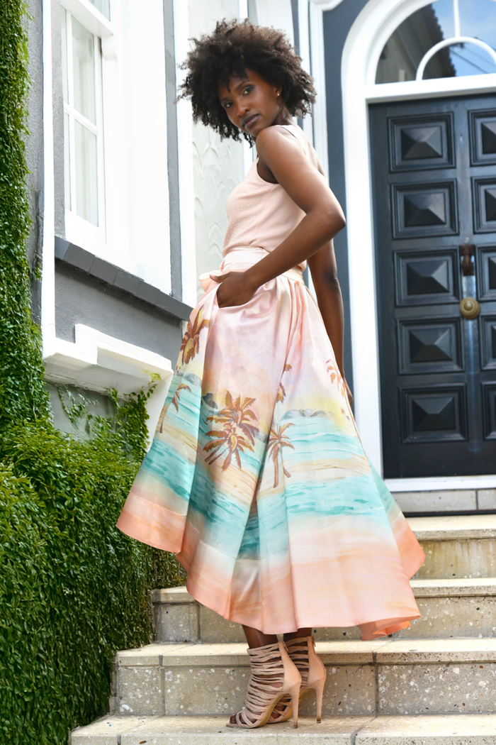 Trelise Cooper How Bow Can You Go Skirt Sunset Pre-Order