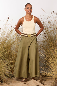 M.A.Dainty Indianna Pants Army