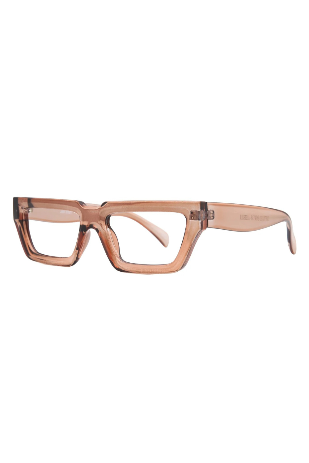 Captivated Soul Jade Glasses Brown