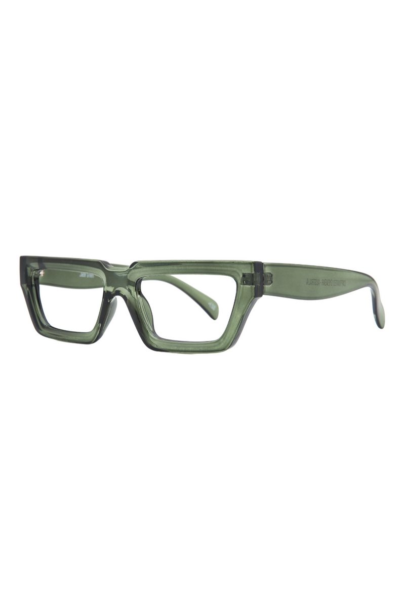 Captivated Soul Jade Glasses Green