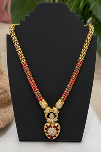 Elle and Elka Heart Necklace Multi