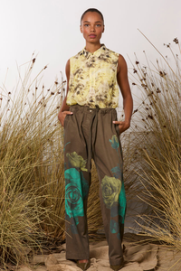 M.A.Dainty Journal Pant Camo Roses