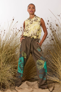M.A.Dainty Journal Pant Camo Roses
