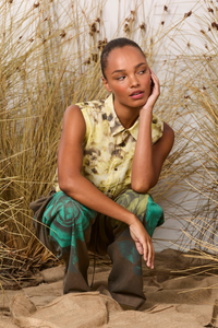 M.A.Dainty Journal Pant Camo Roses