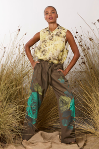 M.A.Dainty Journal Pant Camo Roses