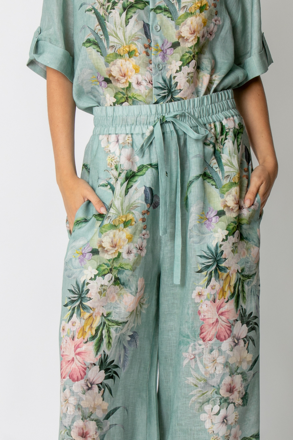 Kachel Sienna Pants Sage Amour
