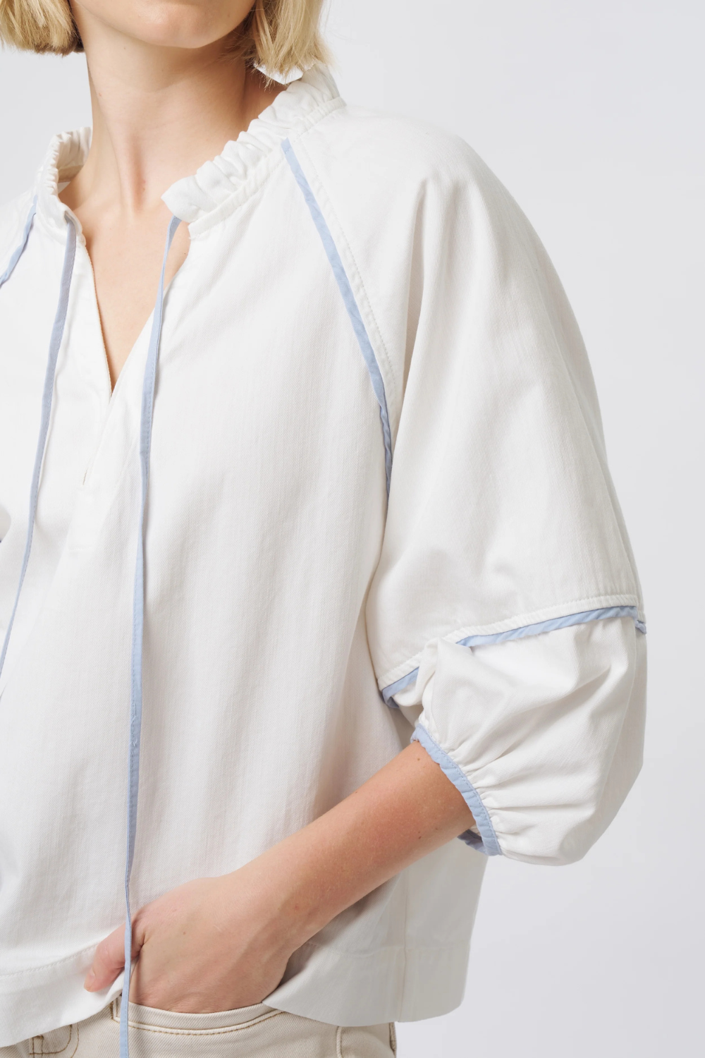 Kireina Joanne Shirt White