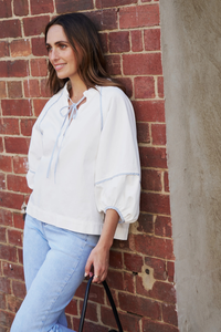 Kireina Joanne Shirt White