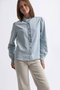 Kireina Yolanda Shirt Berkely Blue
