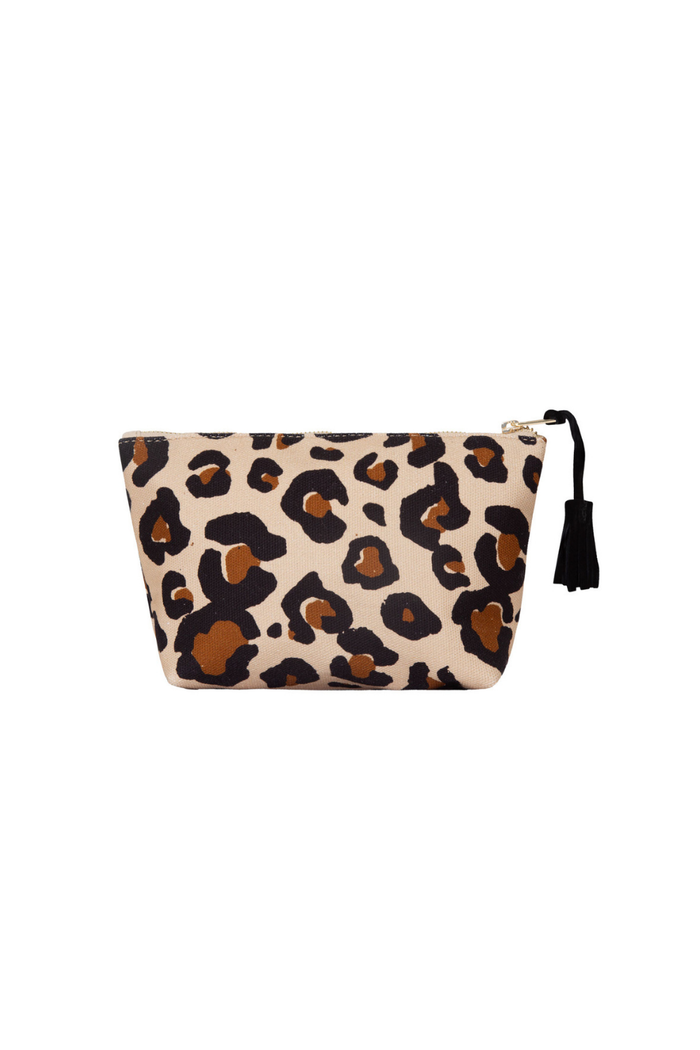 Curate Kiss + Makeup Bag Leopard