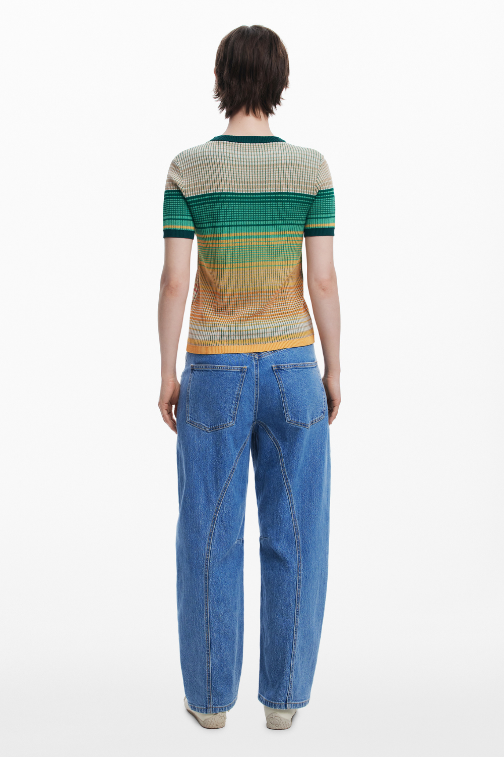 Desigual Landscape Knit T-Shirt