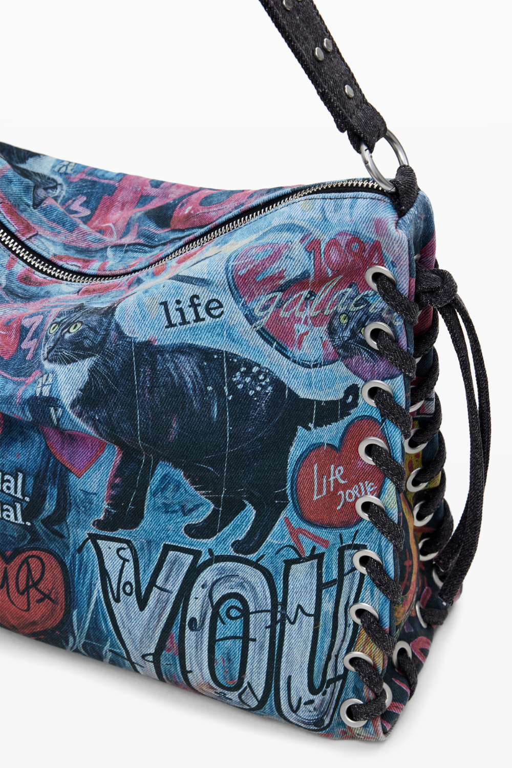 Desigual Large Graffiti Bag