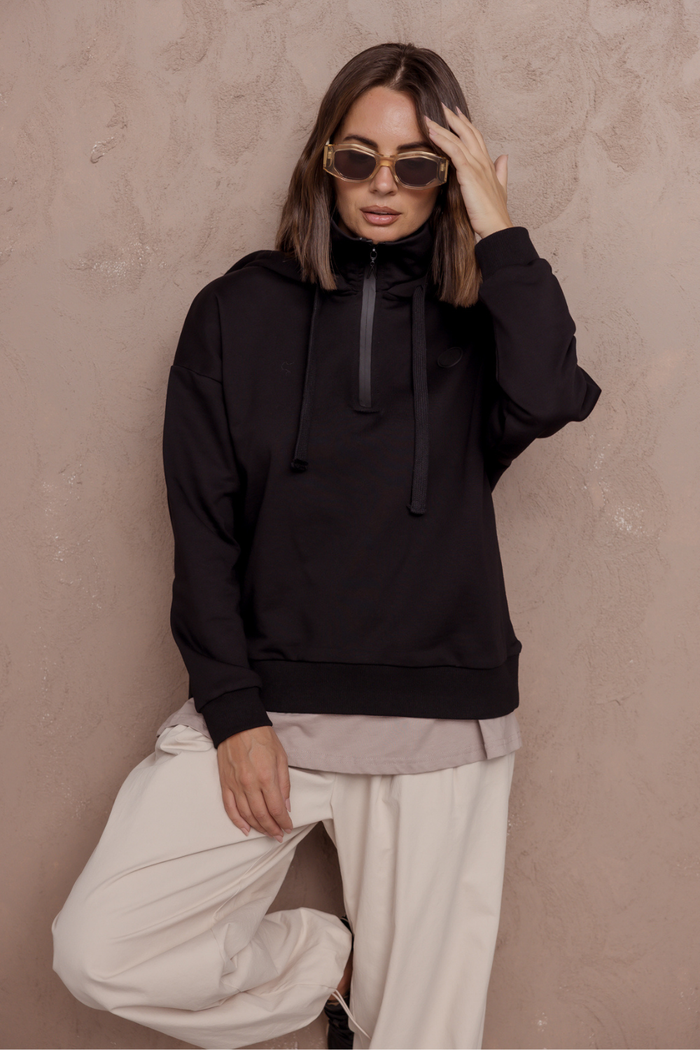 Alexandra Largo Jumper Black