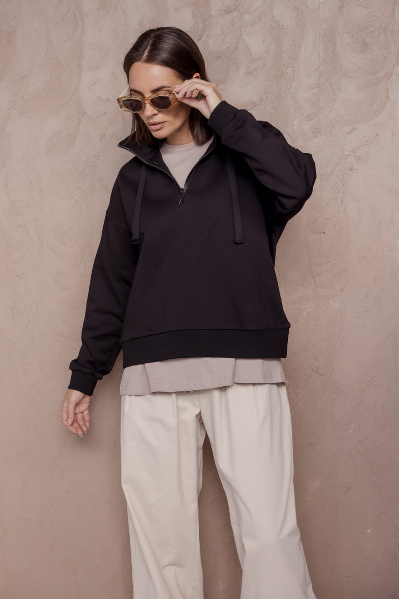 Alexandra Largo Jumper Black