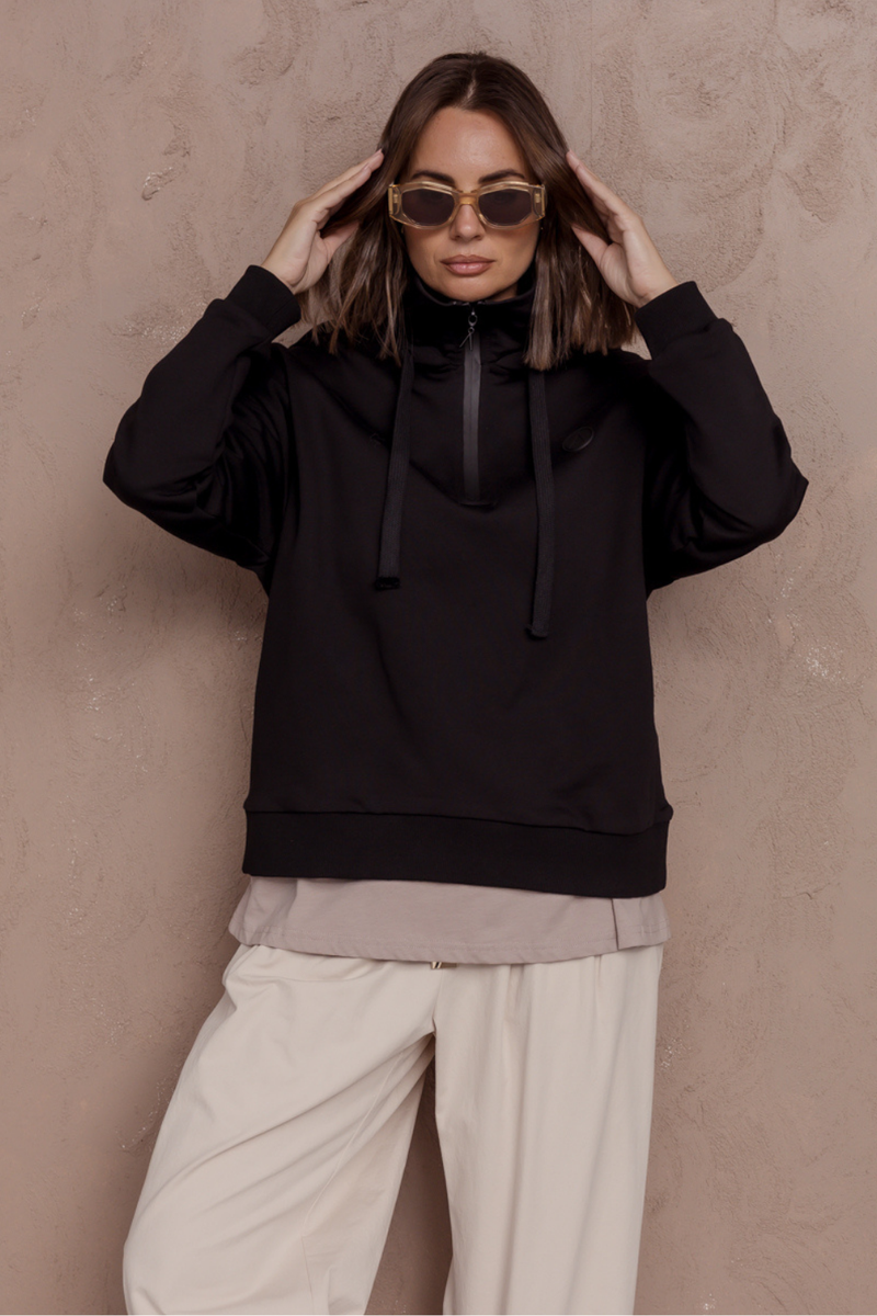 Alexandra Largo Jumper Black