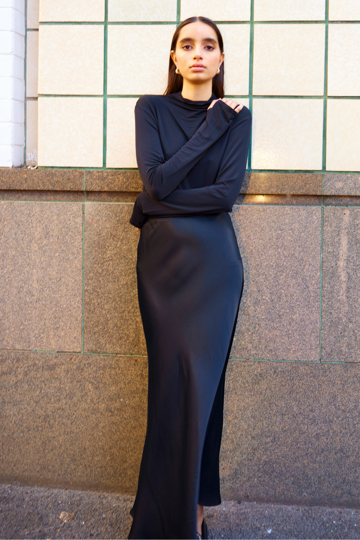 Kinney Leah Skirt Black