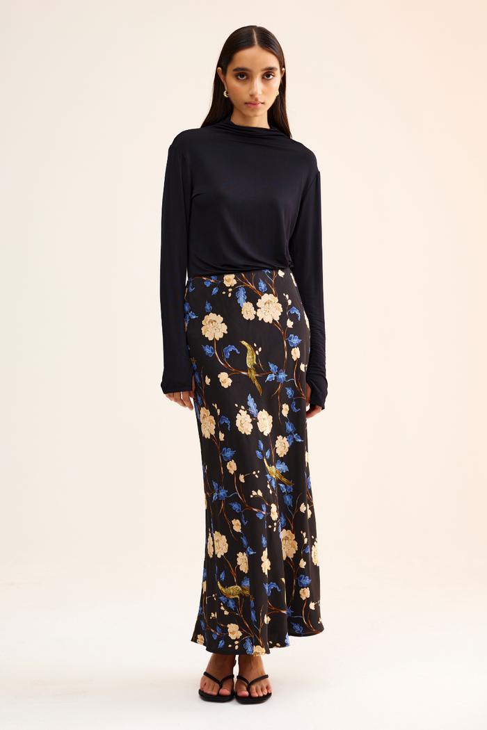 Kinney Leah Skirt Night Garden