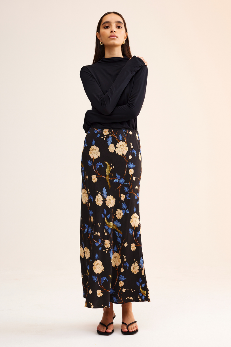 Kinney Leah Skirt Night Garden