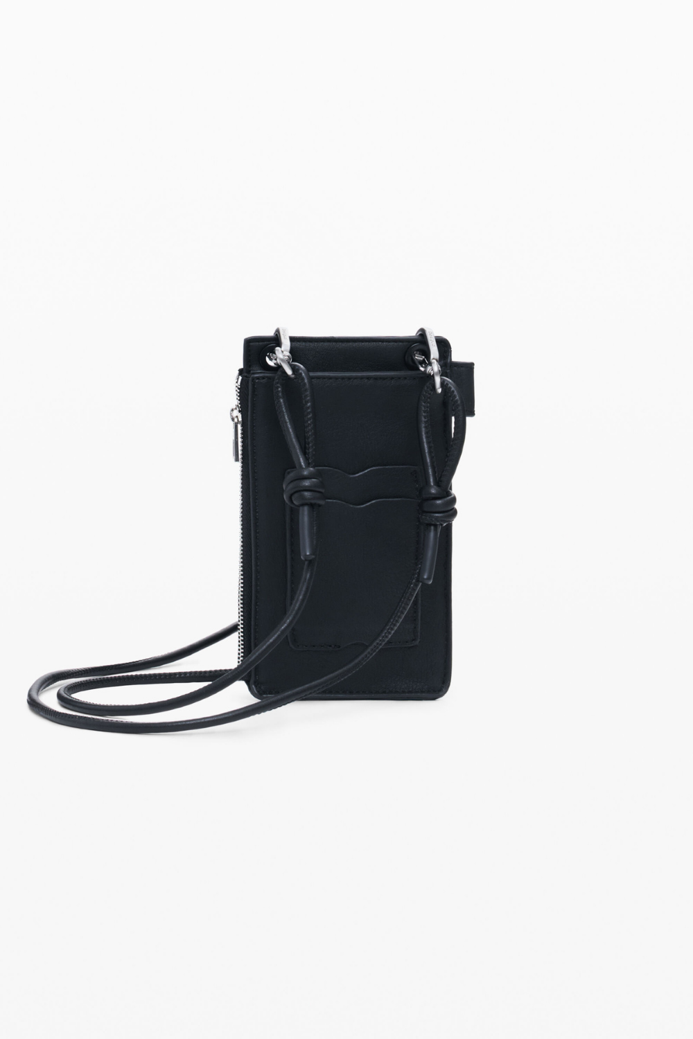 Desigual Leather Effect Phone Holder Wallet Black Pre-Order